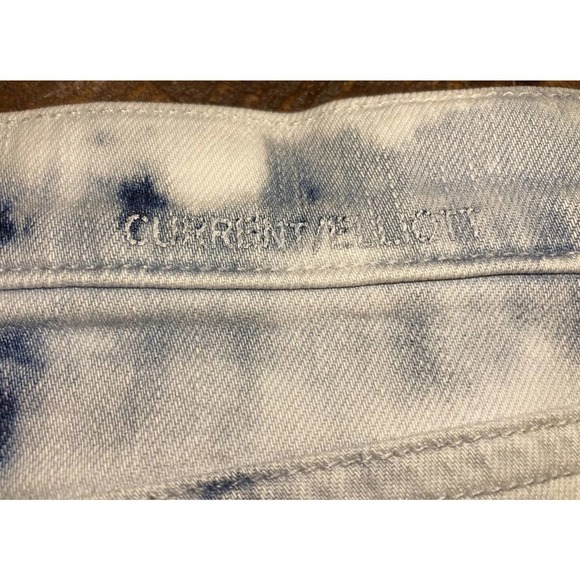 Current Elliott Jeans Womens Size 25 Indigo Summer Tie Dye The Fling Made In USA - Picture 6 of 10